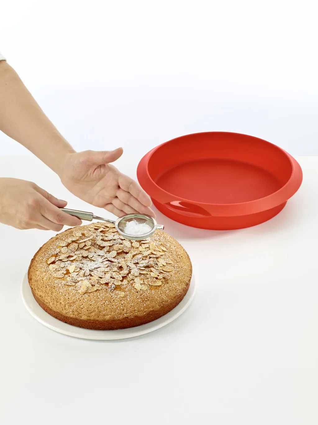 Discount Bageform 20 cm, Rød Bageforme