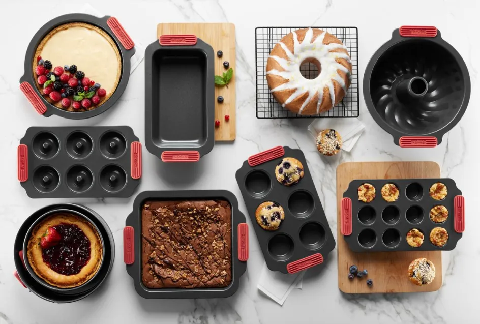 Outlet Lékué Bageform Rund m. Non-stick, Grå
