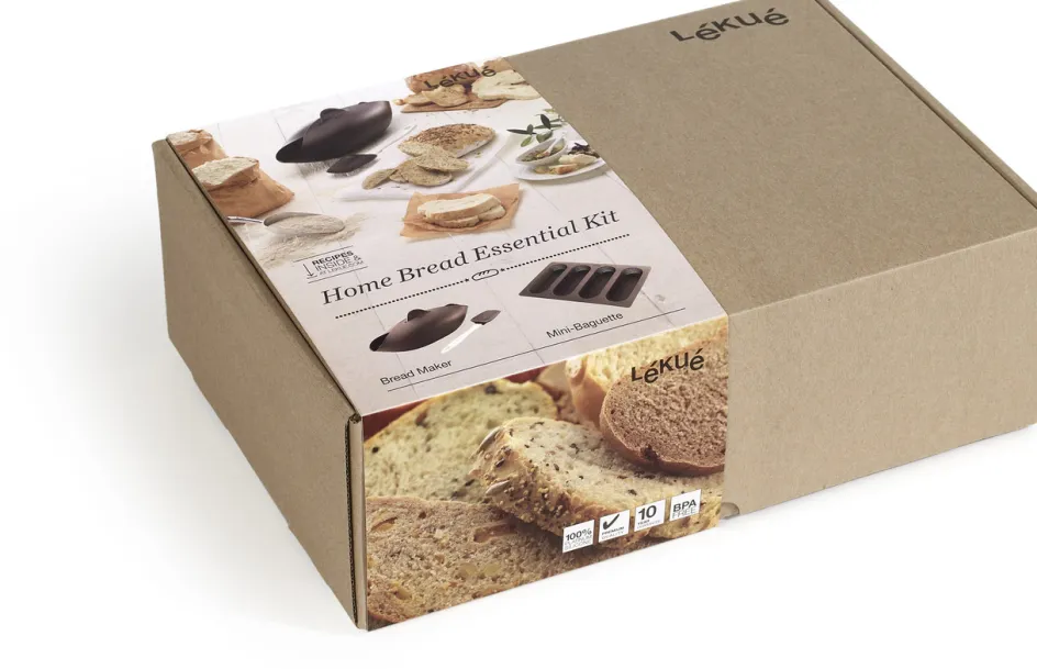 Sale Lékué Bread Maker & Bageform til baguette