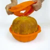 Online Lékué 3D Græskar Bageform 23 cm, Orange