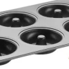 Discount Donut-kageform m. Non-stick 18x31 cm, Grå Bageforme