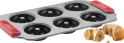Discount Donut-kageform m. Non-stick 18x31 cm, Grå Bageforme