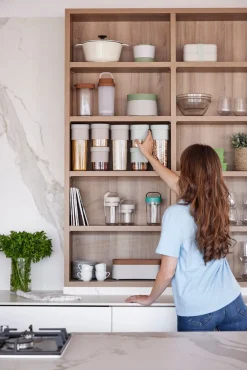 Lékué Opbevaring Til Køkkenet|Opbevaringskrukker Og -Glas > Flip Storage Opbevaringsdåse 600-,