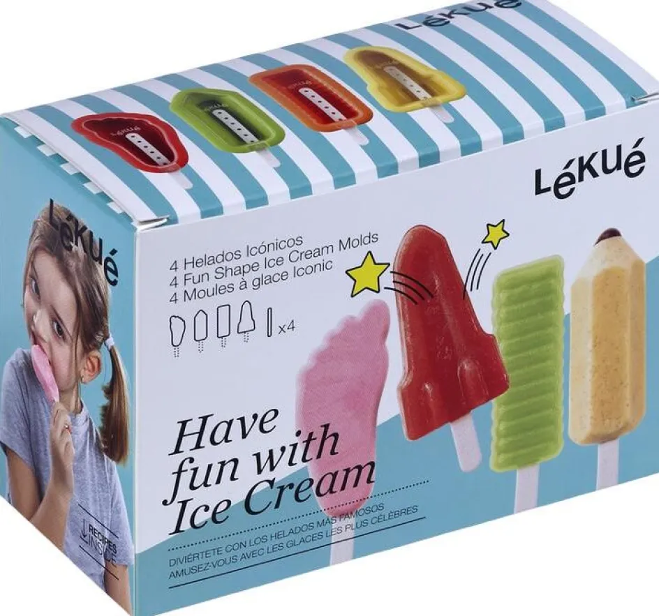 Lékué Ikonisk ispindeform 4 stk