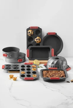 Online Kageform m. Non-stick , Grå Bageforme