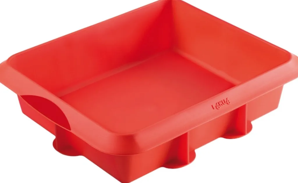 Lékué Bageforme > Lasagne Kageform 27 cm, Rød