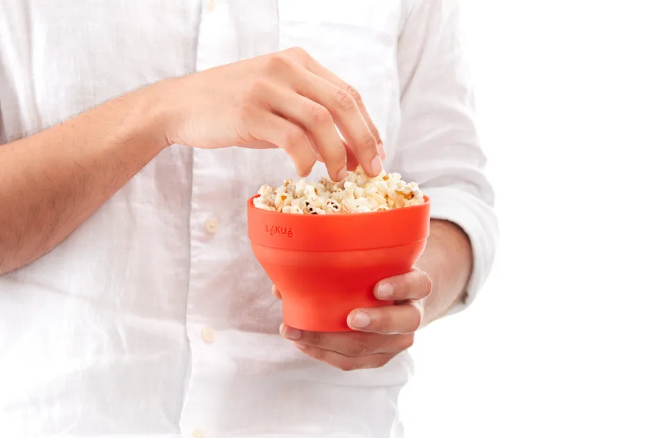 Sale Lékué Microovn Popcorn Maker Ø12,9 cm, Rød