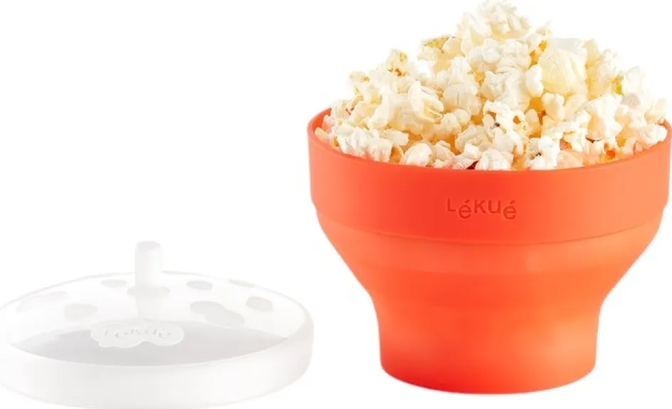 Sale Lékué Microovn Popcorn Maker Ø12,9 cm, Rød