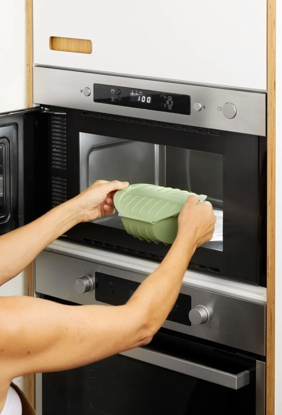 Online Lékué Microwave Dampkoger 21,2x15,5 cm, Grøn