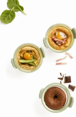 Miniglas til Airfryer 4 stk. 2 cl Tilberedningsapparater