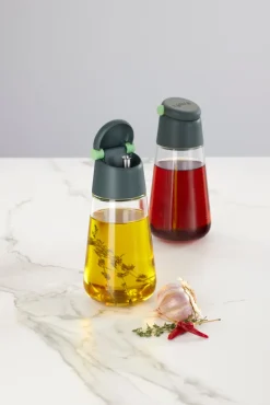 Clearance Lékué Olie- og Vineddikedispenser 2 stk, Grå