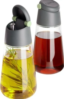 Clearance Lékué Olie- og Vineddikedispenser 2 stk, Grå