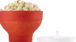 Lékué Madlavning I Mikrobølgeovn > Popcorn Maker, Rød