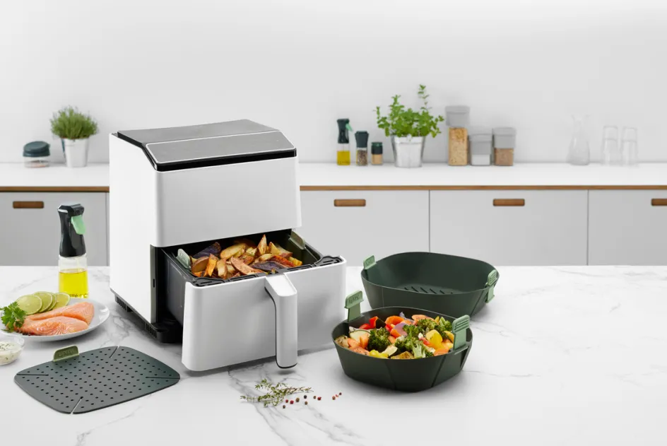 Clearance Lékué Silikoneform t. Airfryer , Grå