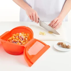 Lékué Madlavning I Mikrobølgeovn > Spansk One Pot Kit, Rød