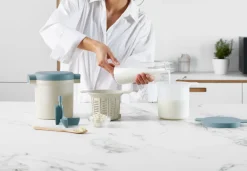Online Tilberedningssæt Kefir og Yoghurt, Blå Opbevaring Til Køkkenet|Madopbevaring