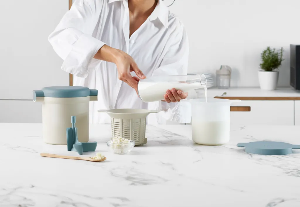 Online Tilberedningssæt Kefir og Yoghurt, Blå Opbevaring Til Køkkenet|Madopbevaring