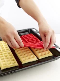Lékué Bageforme > Vaffelform 2 stk, 8 vafler