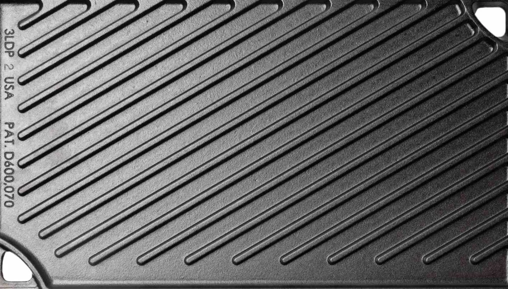 Lodge Bradepander > Classic Collection Grillplade Vendbar , Sort