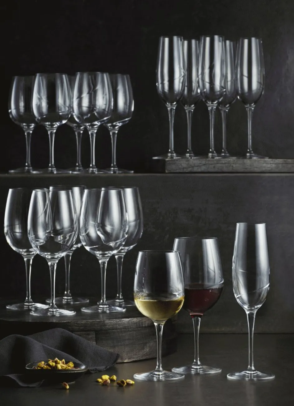 Hot Luigi Bormioli Aero Champagneglas 6 stk. 23,5 cl