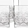 Luigi Bormioli Mixology Textures Vand-/Whiskyglas 4 stk. 38 cl