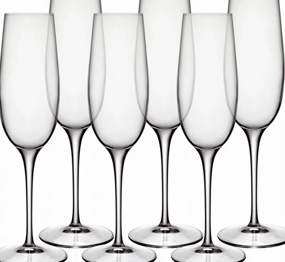 Online Luigi Bormioli Palace Champagneglas 6 stk. 23,5 cl