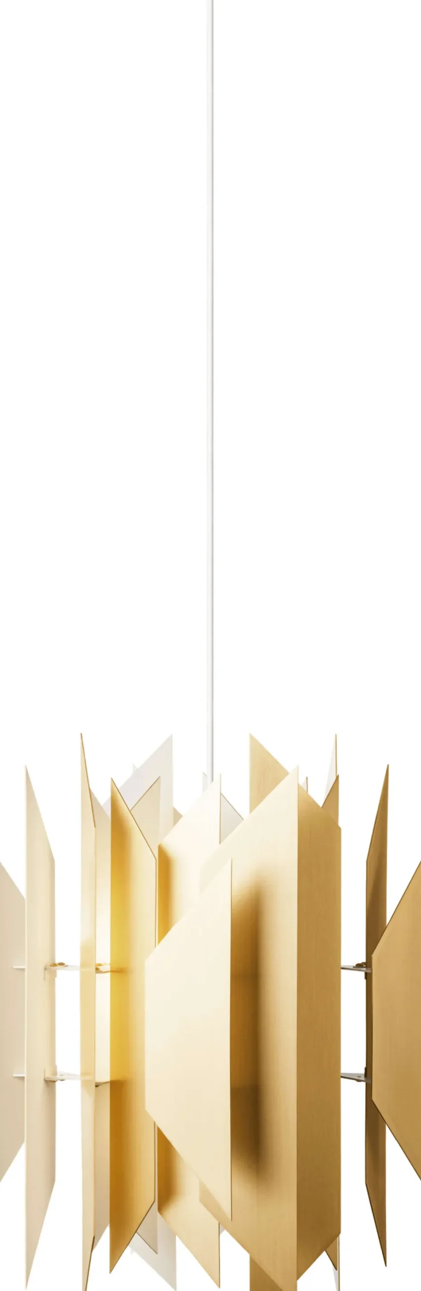 Outlet LYFA DIVAN 2 245 Pendel 31,9 cm, Massiv Messing