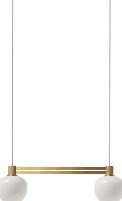 Discount LYFA MEMOIR 120 SIDE BY SIDE II Pendel 50,4 cm, Messing