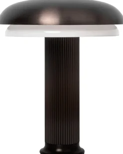Clearance NOOTE TABLE 200 Trådløs Bordlampe H24,3 cm, Bronze Bordlamper|Trådløse Lamper
