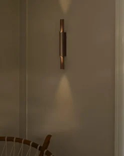 Clearance LYFA PAN 38 Væglampe , Bronze