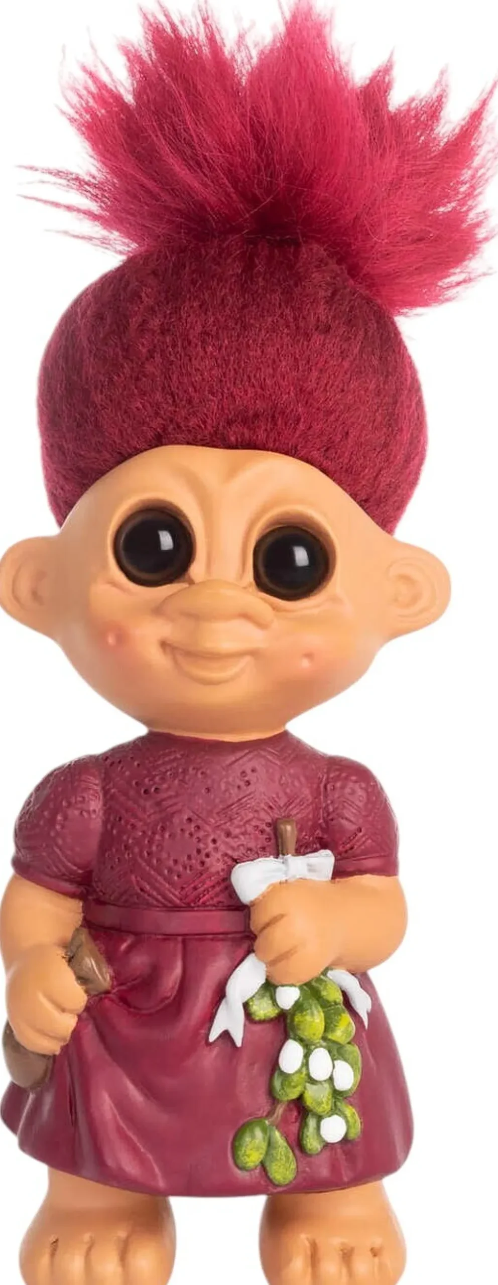 Discount Lykketrold Familien Grandam H13 cm, Veninde Stue|Træfigurer Og Figurer