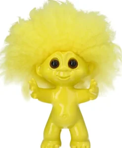 Lykketrold, Gul Træfigurer Og Figurer