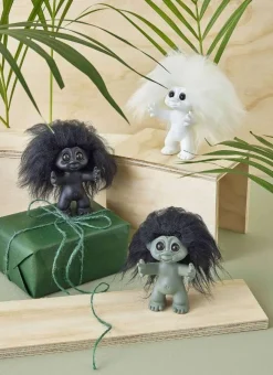 Best Lykketrold, Mat Sort Stue|Træfigurer Og Figurer