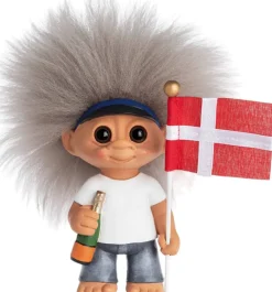 Clearance Lykketrold, Student Blå Stue|Træfigurer Og Figurer
