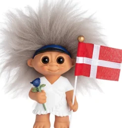 Lykketrold, Studine Blå Stue|Træfigurer Og Figurer
