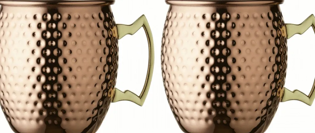 Lyngby Glas Drinksglas|Drinksglas > Moscow Mule Krus 2 stk. 40 cl, Kobber