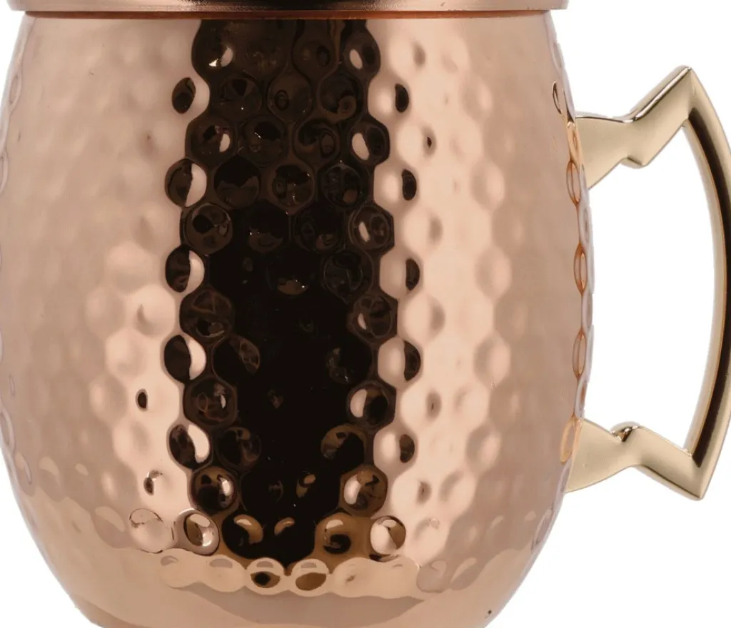 Lyngby Glas Drinksglas|Drinksglas > Moscow Mule Krus 2 stk. 40 cl, Kobber