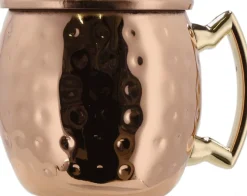 Discount Moscow Mule Mini Shotglas 4 stk. 8 cl, Kobber/Stål Shotglas Og Snapseglas|Drinksglas