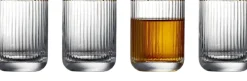 Lyngby Glas Palermo Gold Shotglas 6 stk. 6 cl