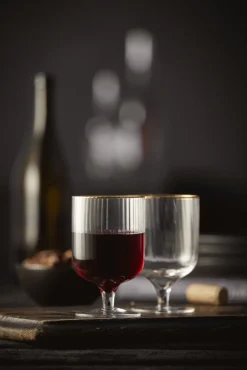 Lyngby Glas Palermo Vinglas Gold 4 stk. 30 cl