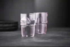 Lyngby Glas Vandglas > Torino Drikkeglas 2 stk. 40 cl, Pink