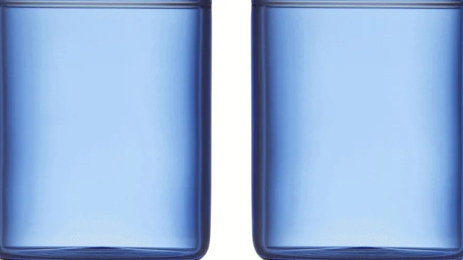 Hot Lyngby Glas Torino Shotglas 2 stk. 6 cl, Blå