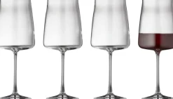 Outlet Lyngby Glas Zero Rødvinsglas 4 stk. 54 cl