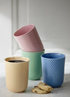Online Lyngby Porcelæn Rhombe Color Krus 33 cl, Grøn