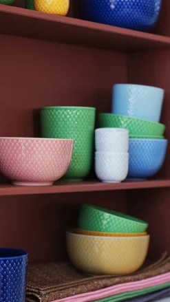 Online Lyngby Porcelæn Rhombe Color Krus 33 cl, Grøn
