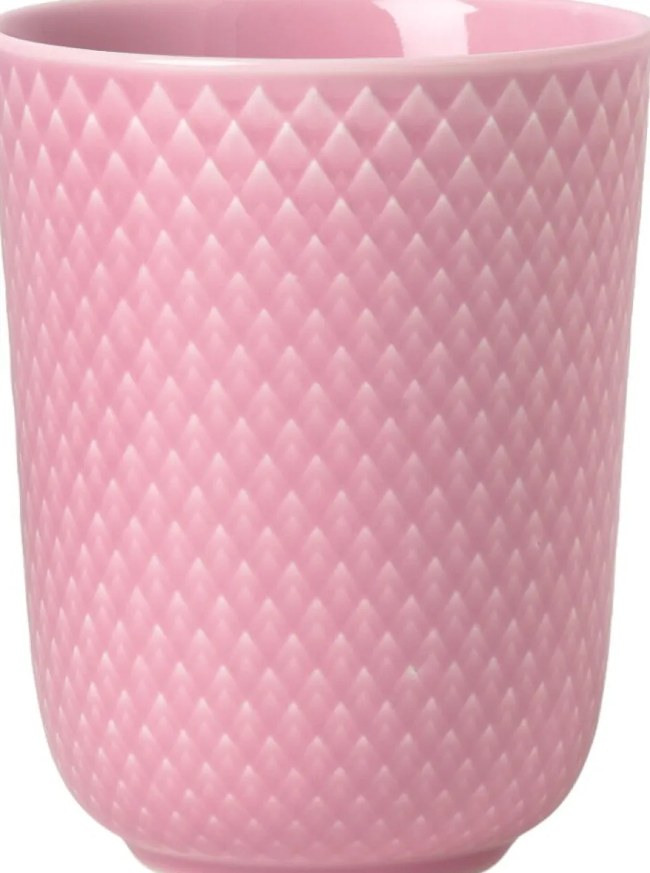 New Lyngby Porcelæn Rhombe Color Krus 33 cl, Rosa