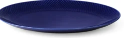 Lyngby Porcelæn Spisestue|Fade > Rhombe Color Ovalt Serveringsfad 35 cm,