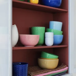 Best Lyngby Porcelæn Rhombe Color Krus 33 cl, Mørk Blå