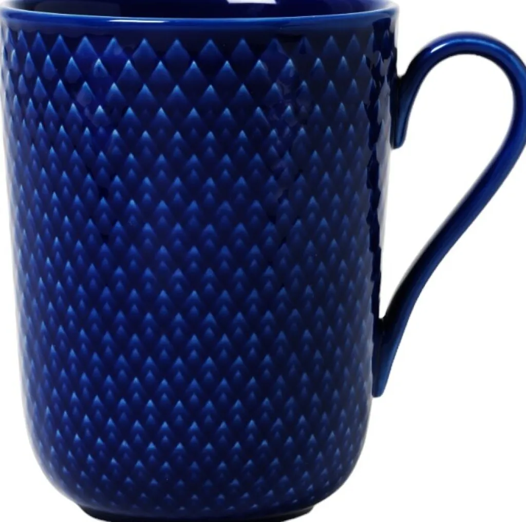 Lyngby Porcelæn Krus > Rhombe Color Krus m. Hank 33 cl,