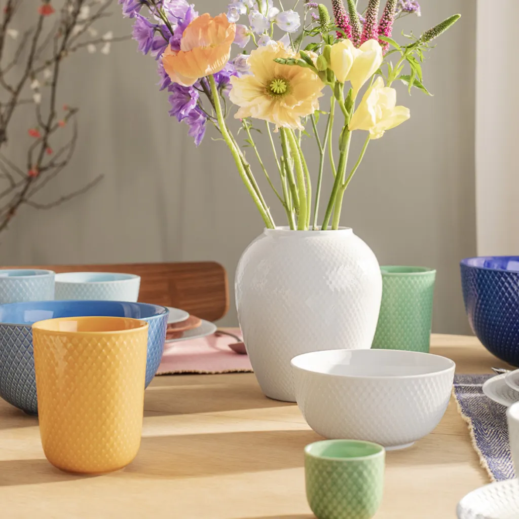 Lyngby Porcelæn Krus > Rhombe Color Krus 33 cl,